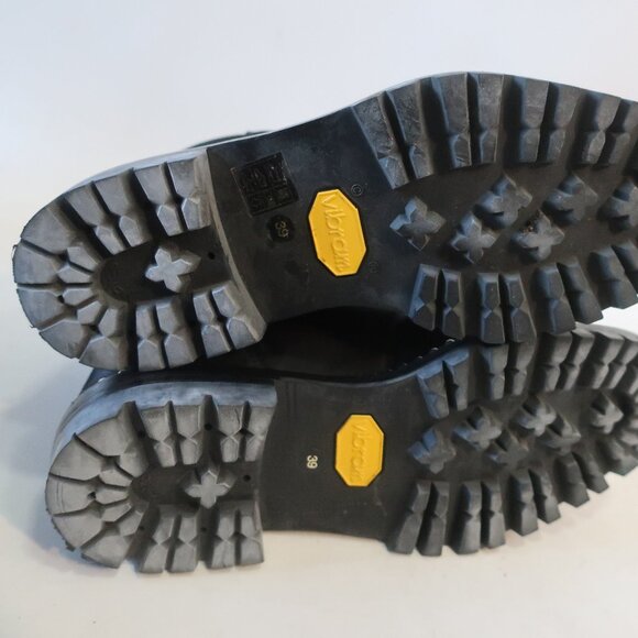 Womens Alexander Wang Cooper Black Orange Quilted Beaded Trim Bootie 39 US/8.5 - Picture 9 of 16